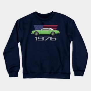 light green 76 Crewneck Sweatshirt